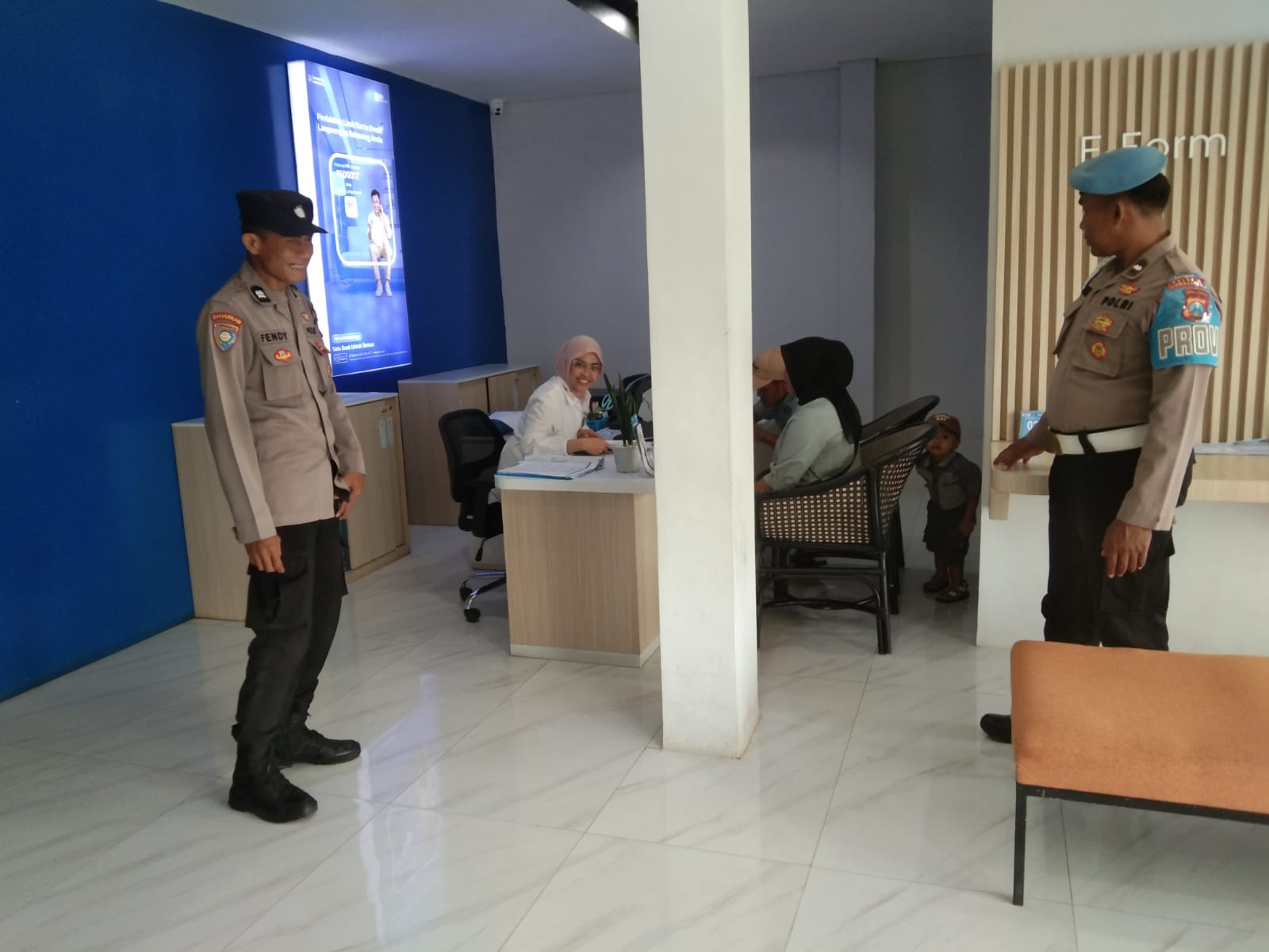 Cegah Kasus Skimming, Anggota Polsek Padang Cek sejumlah ATM