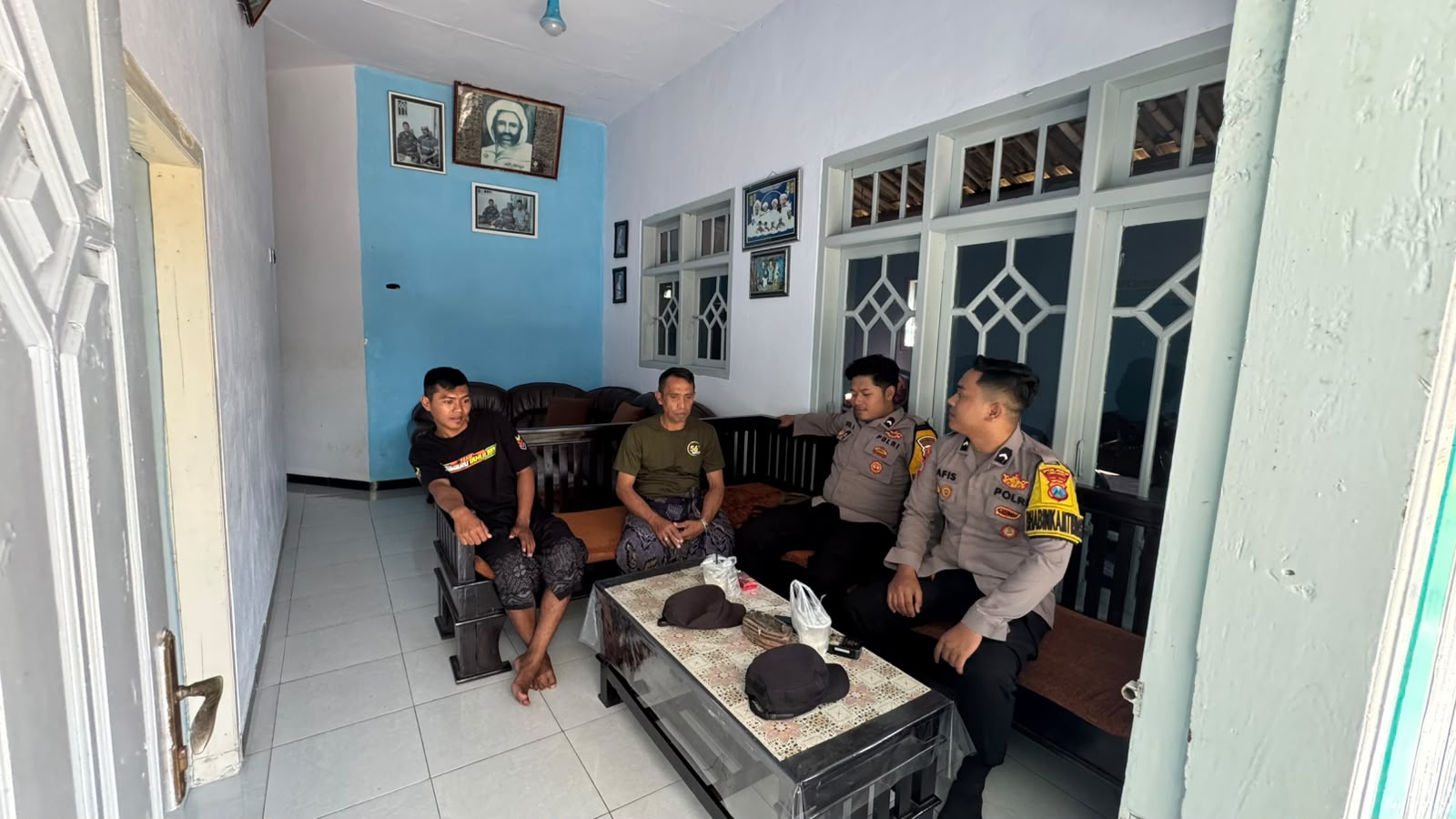 Personil Polsek Ranuyoso Lakukan Patroli Sambang Tokoh Agama