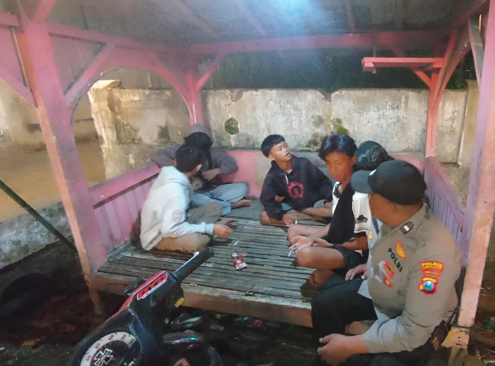 Patroli Blue Light Polsek Senduro Intensif, Polisi Sasar Titik Rawan Kriminalitas dan Balap Liar
