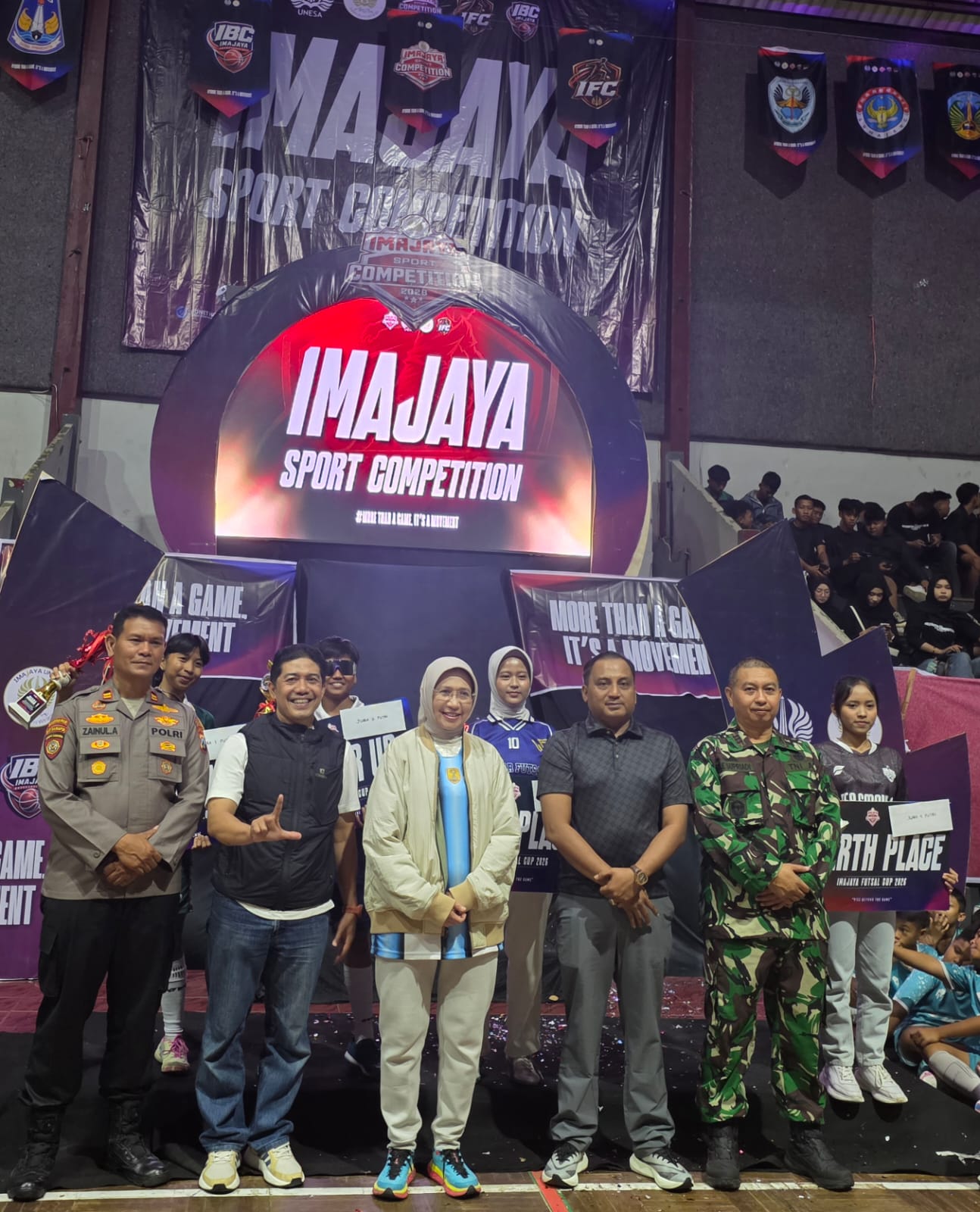 Kapolsek Lumajang Kota Hadiri Imajaya Sport Competition 2026, Dukung Pembinaan Generasi Muda Lewat Olahraga