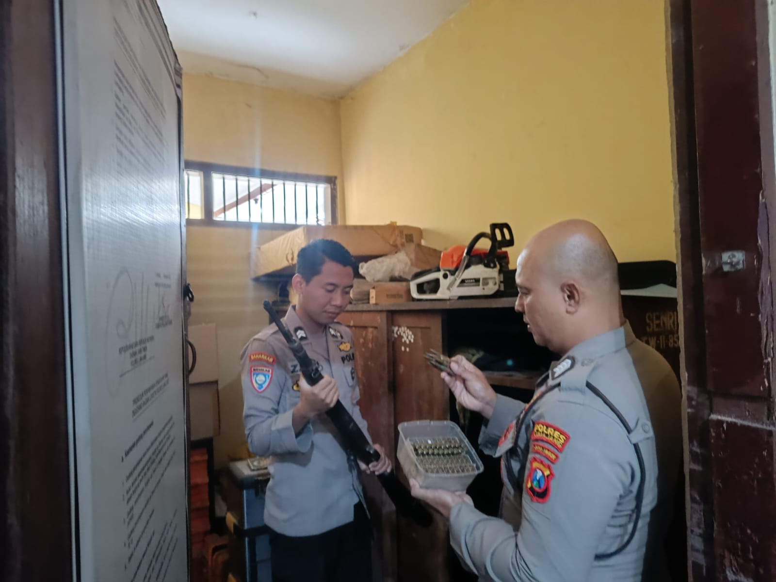 GIAT PENGECEKAN SENJATA INVENTARIS