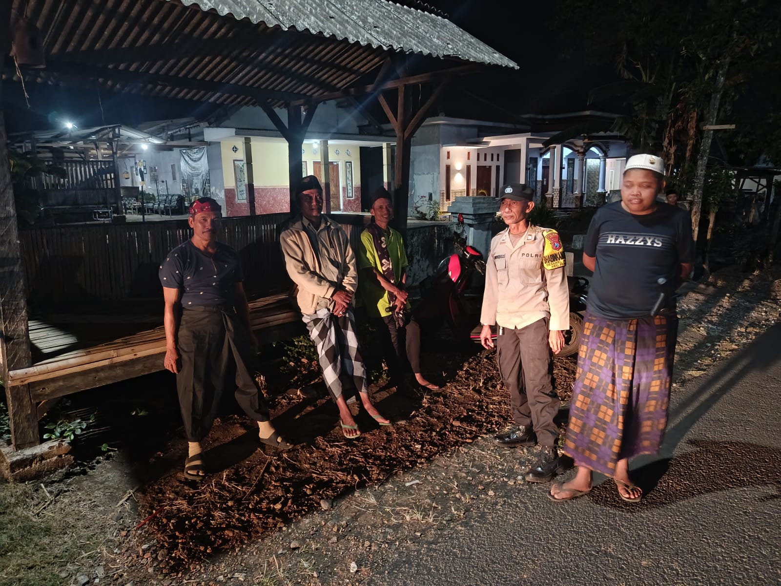 Cegah Kriminalitas, Polsek Padang Rutin Patroli Kamtibmas