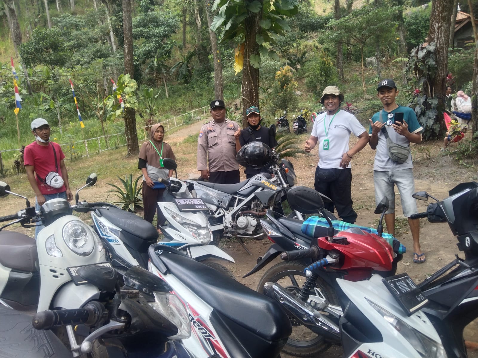 Polsek Ranuyoso Perkuat Keamanan di Kawasan Wisata Randu Pinus