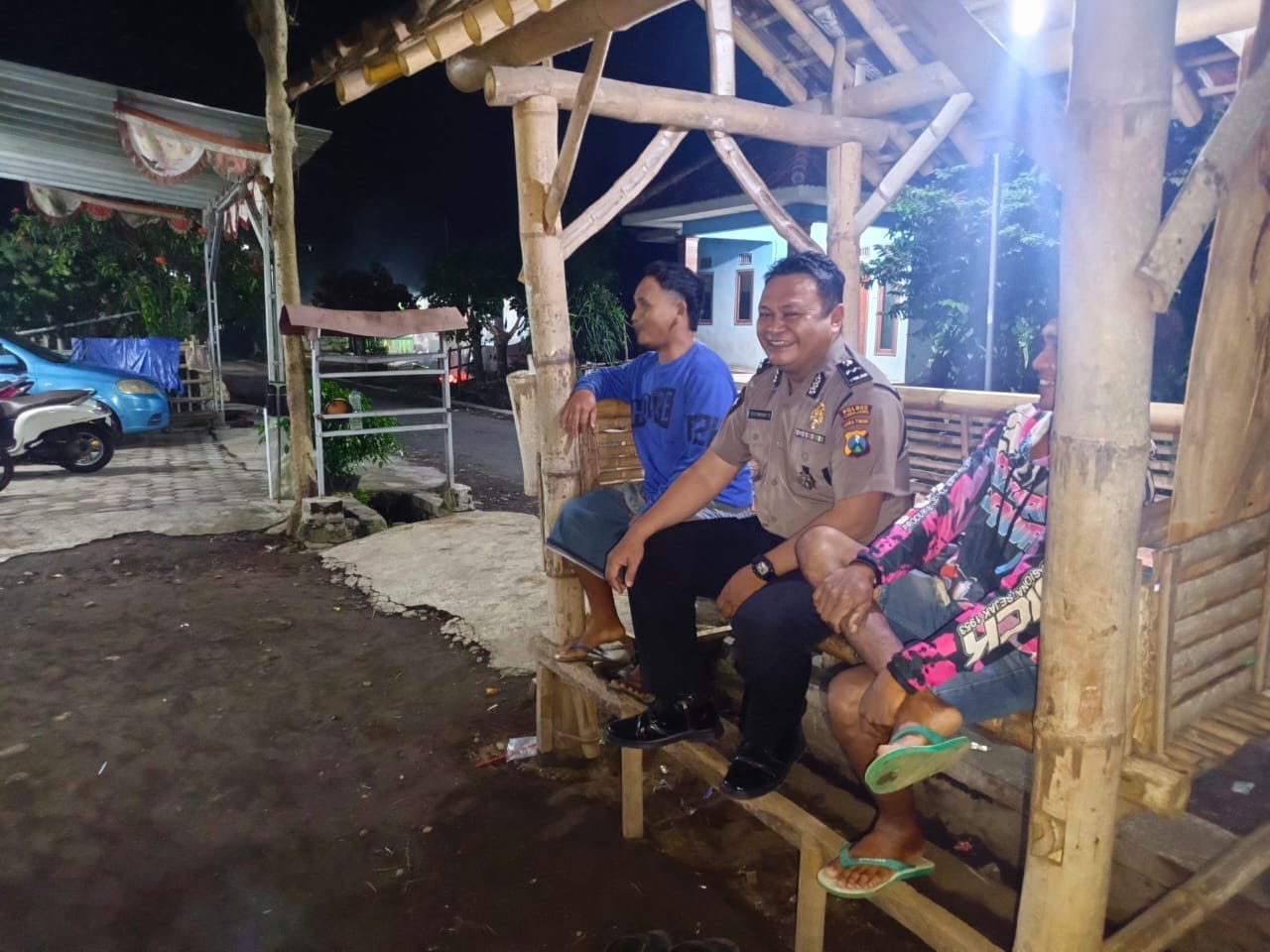 Sambang Warga Kamling di Sumberjati, Polsek Tempeh Dorong Peran Aktif Masyarakat Jaga Kamtibmas
